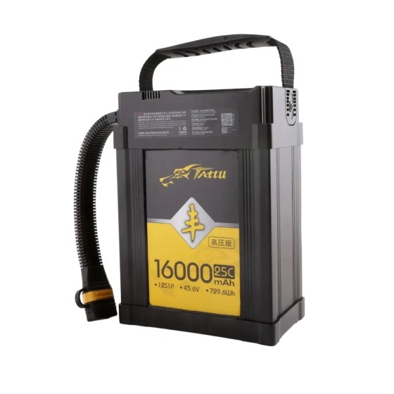 Hot Sales TATTU 16000mAh 25C 12S 45,6 V Lithium-Polymer-Akku Drohnen batterie für DIY RC Drone UAV-Modell